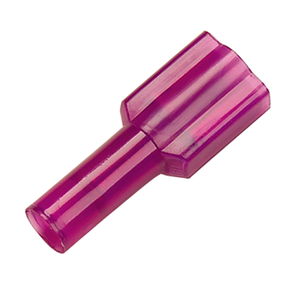 Cable Terminal, Male Quick Disconnect, 22 to 18 AWG, Steel