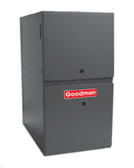 Goodman 80% AFUE Gas Furnace Variable Speed ECM, Two Stage